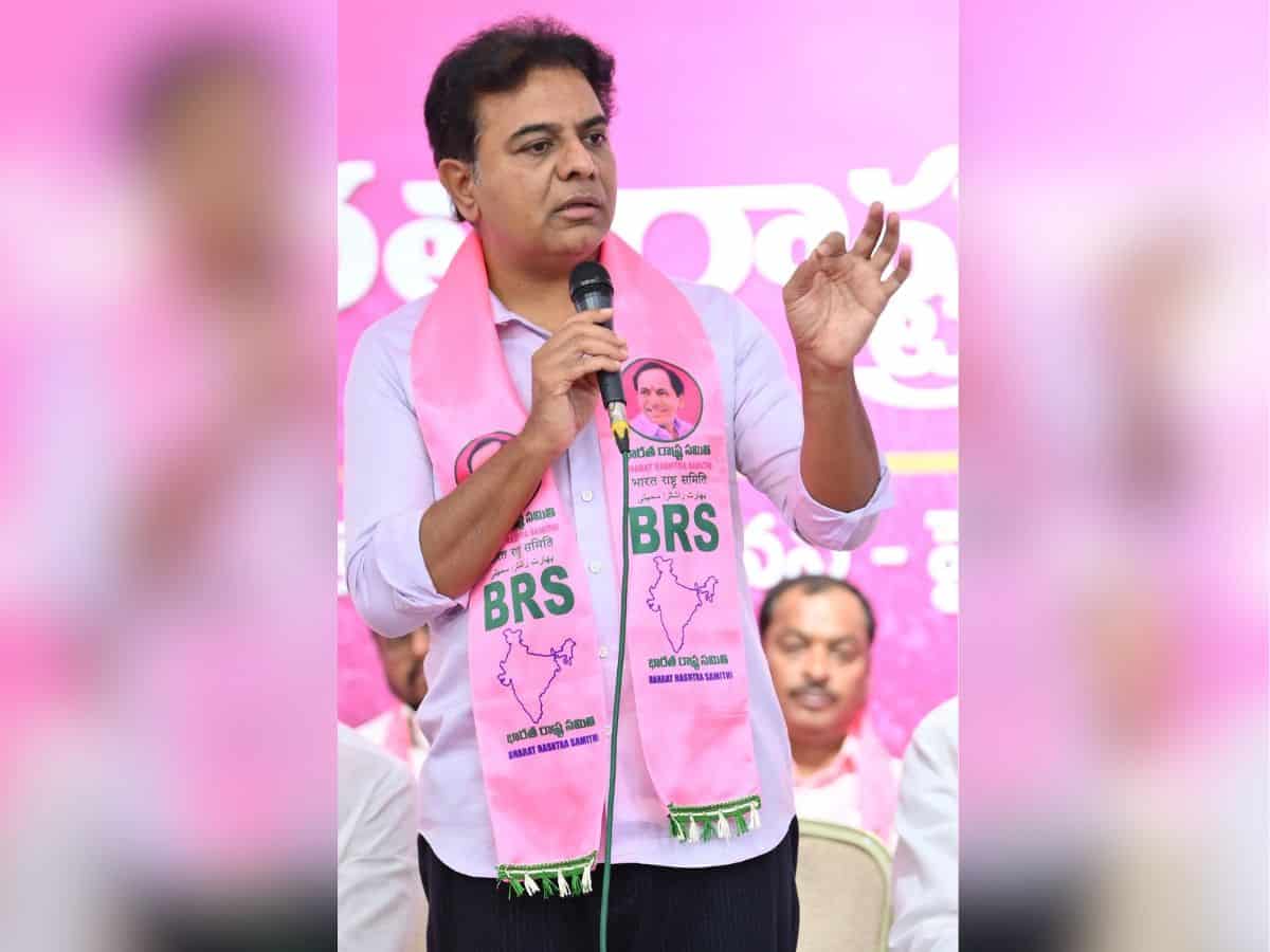 Telangana: Congress govt working with Adani on BJP's orders, says KTR