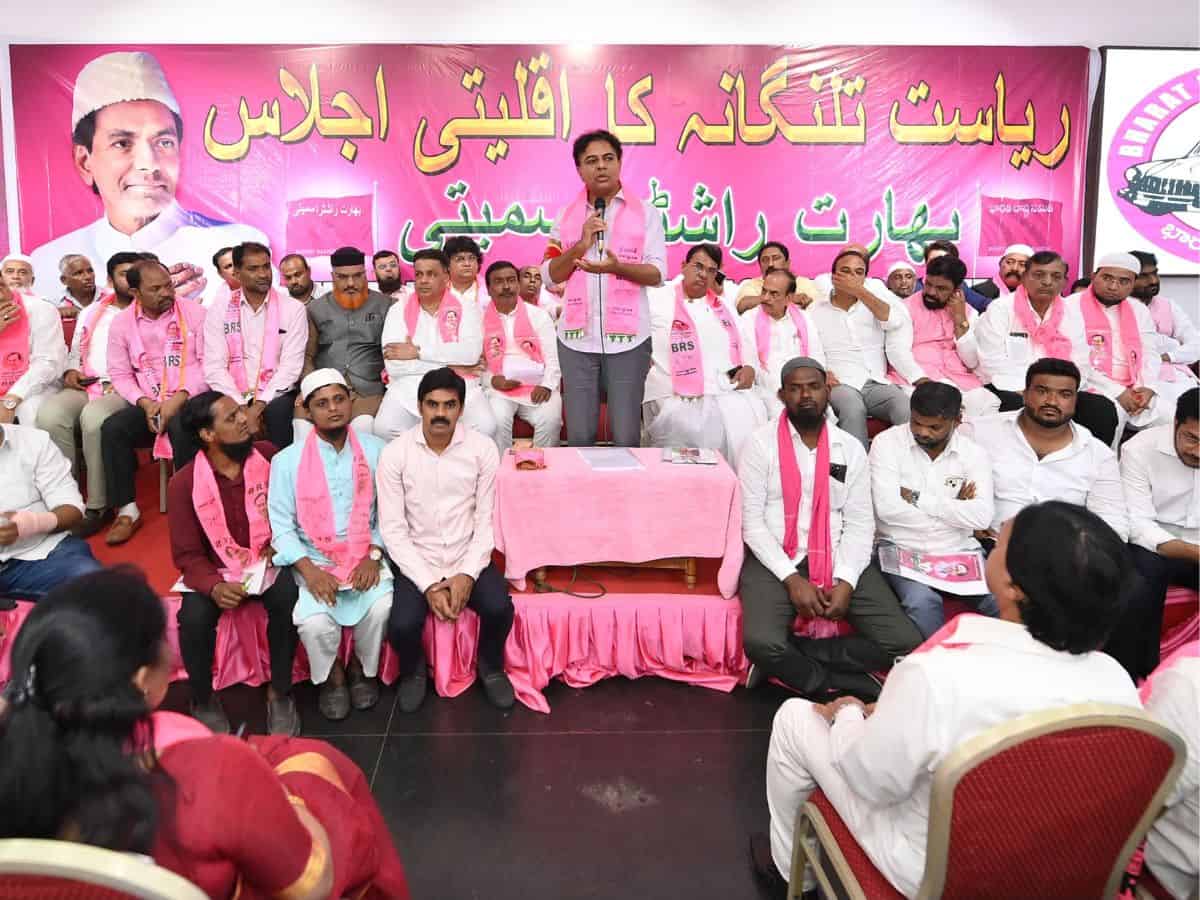 Telangana cabinet has no minorities, first time post 1953: KTR