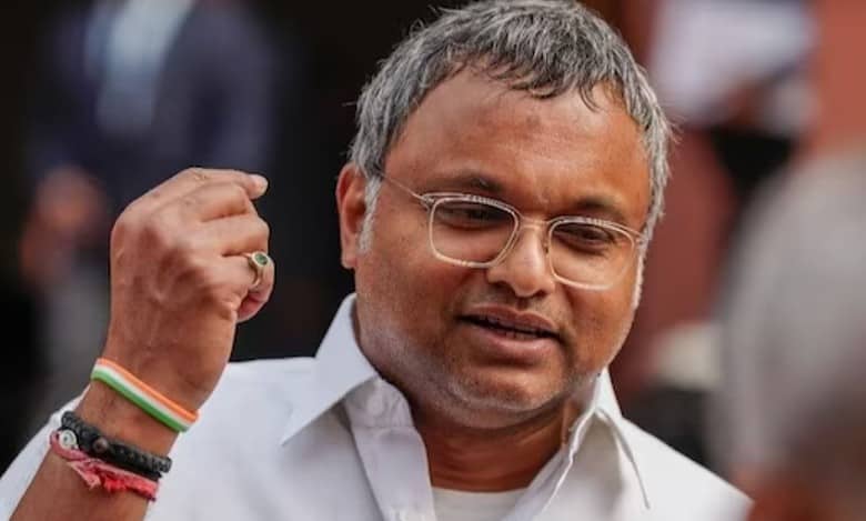 Karti Chidambaram appears before ED 3rd time in less than one month