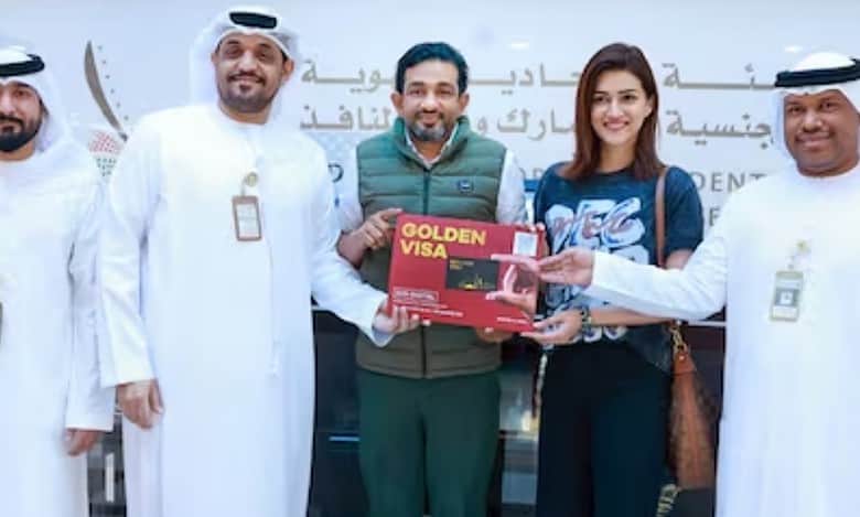 Kriti Sanon honoured with UAE’s golden visa