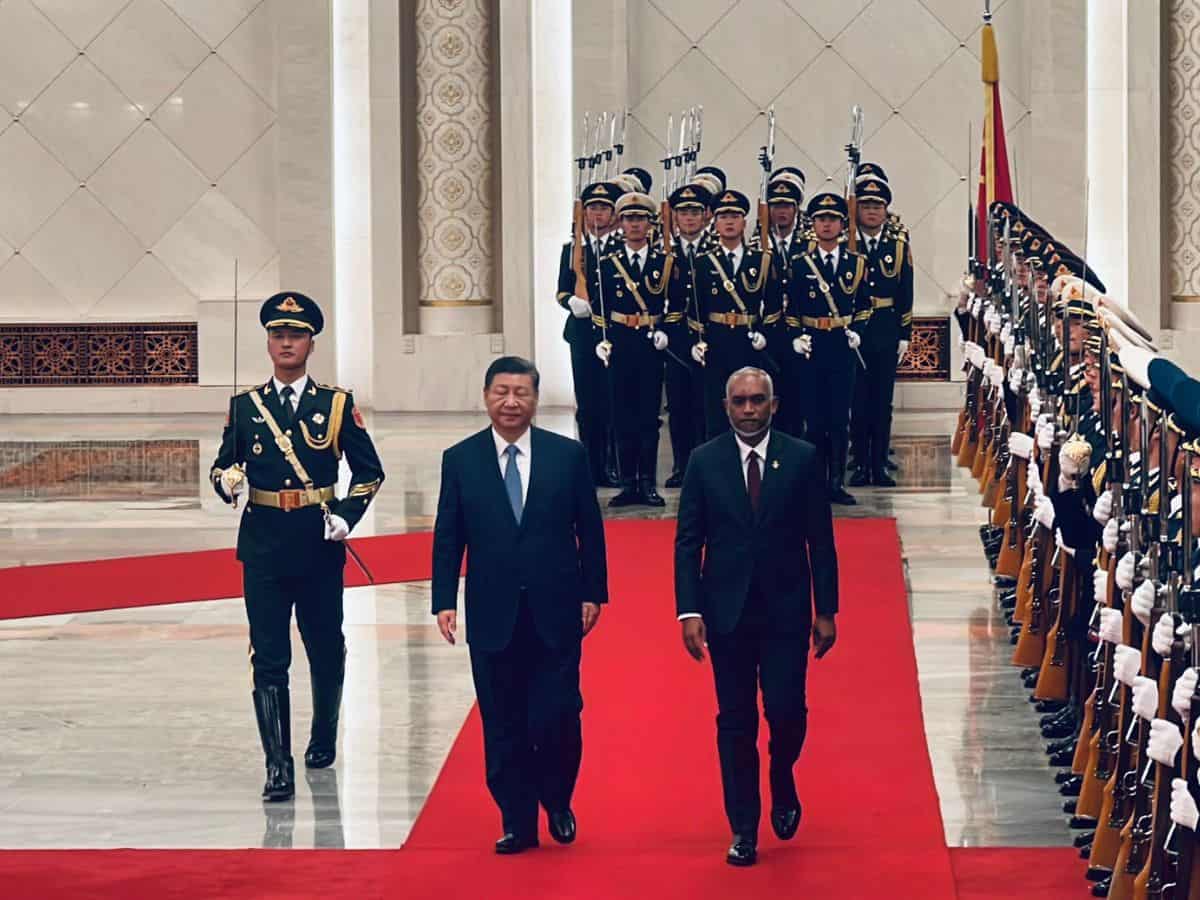 Maldives Prez Muizzu meets China's Xi Jinping amid row with India