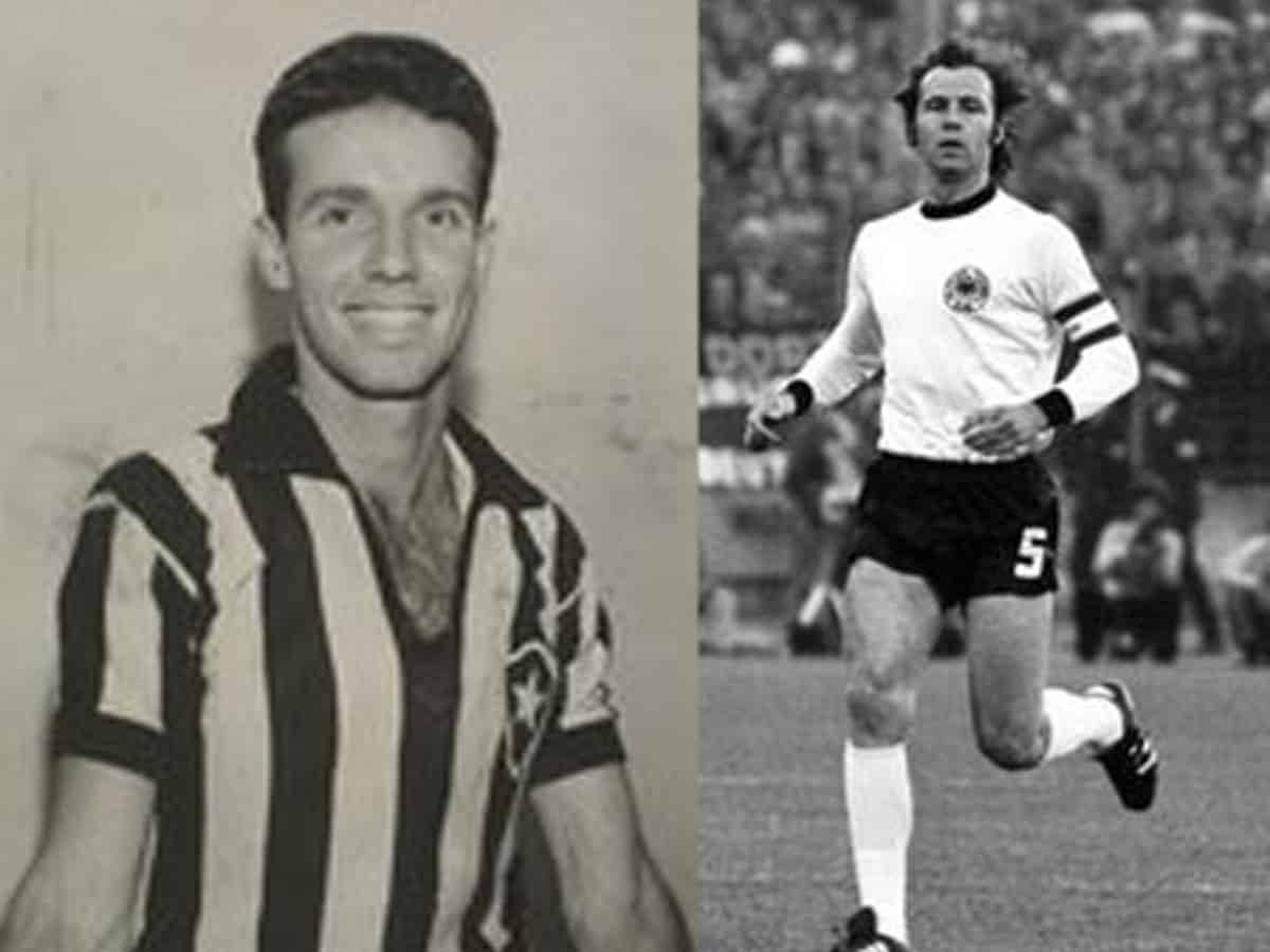 (left) Mario Zagallo (Right) Franz Beckenbauer Photo: Wikipedia