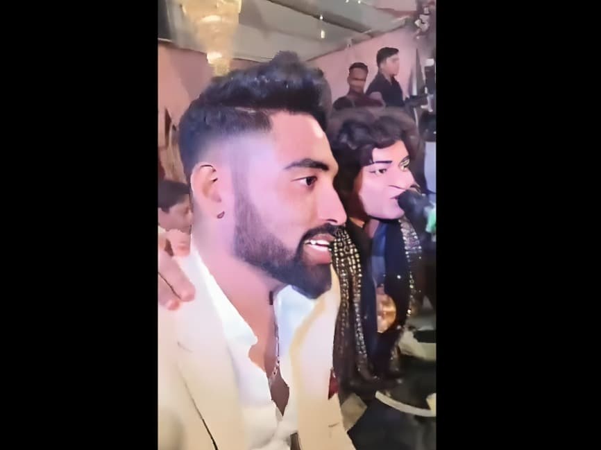 Mohammed Siraj enjoys at qawwali program in Hyderabad