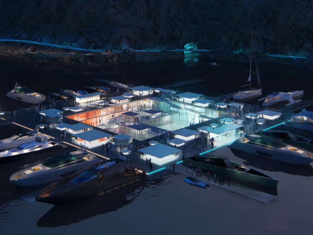 Saudi’s NEOM unveils Aquellum luxury destination project ‘hidden’ in a mountain