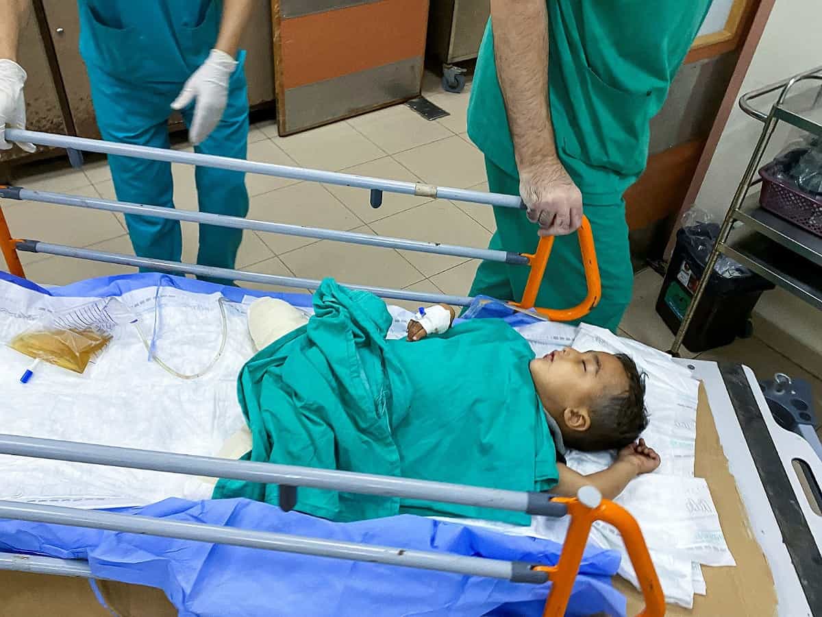 Over 10 children lose legs every day in Gaza since Oct 7