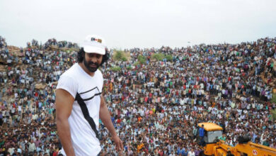 Actor Prabhas greets fans