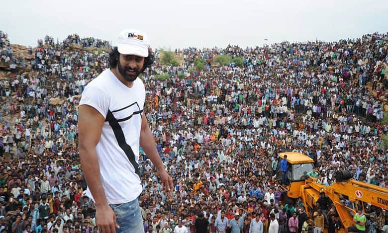 Actor Prabhas greets fans