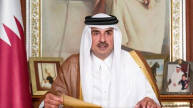 Killing, displacing Palestinians is a line cannot be crossed or accepted: Qatar Emir