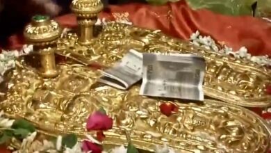 Hyderabad man, 64, walks to Ram Temple in Ayodhya with gold-plated footwear
