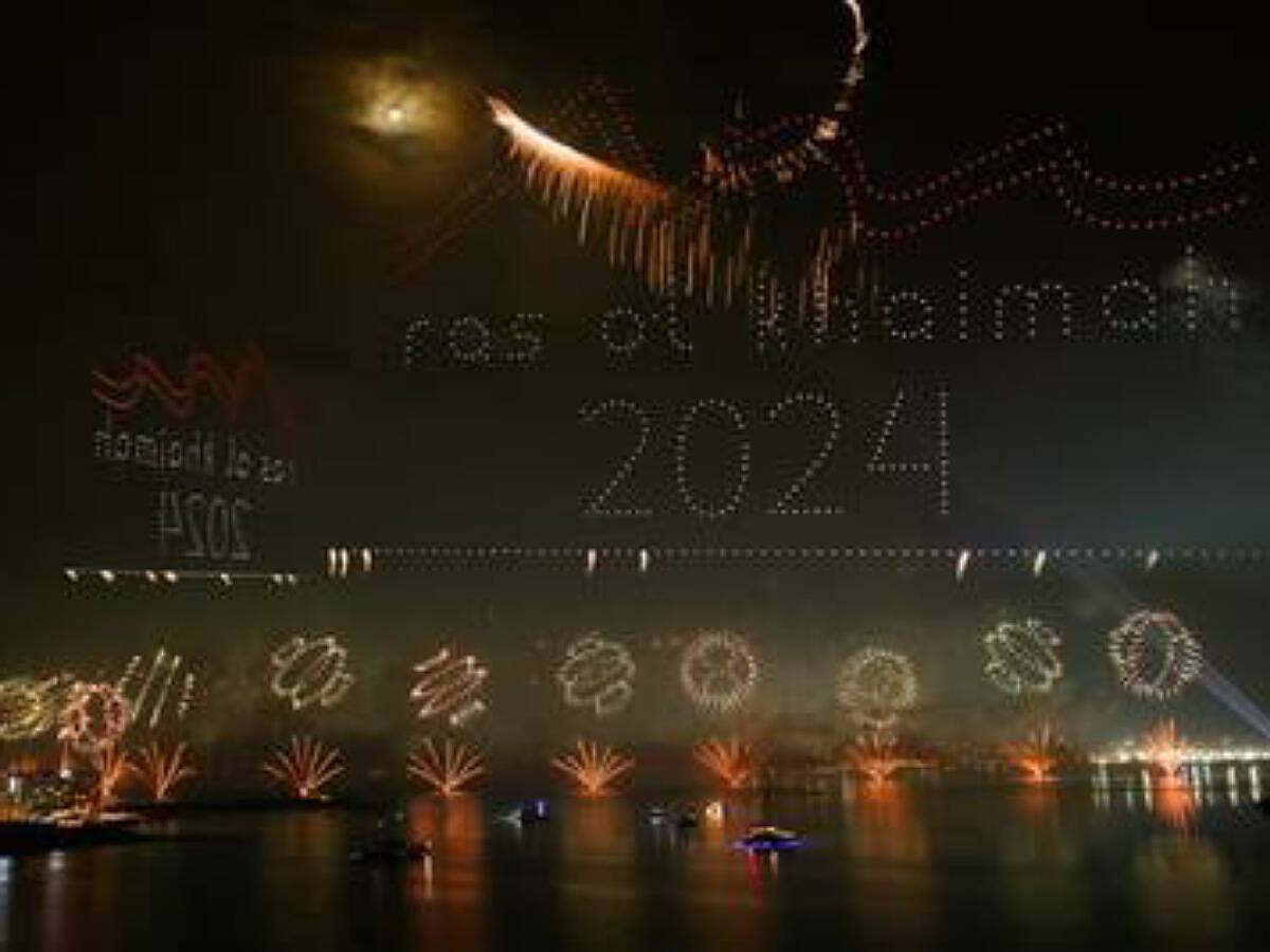 Ras Al Khaimah makes 2 world records with New Year fireworks, drone display