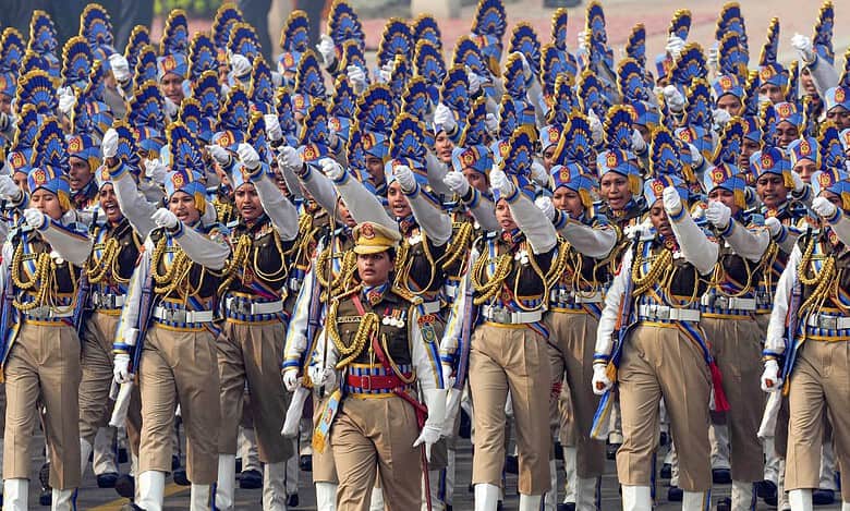 India displays military might, women power in Republic Day parade