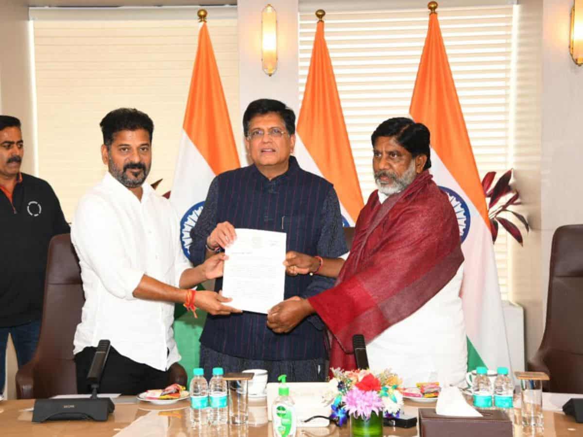 Revanth urges Centre to approve Hyderabad-Vijayawada industrial corridor