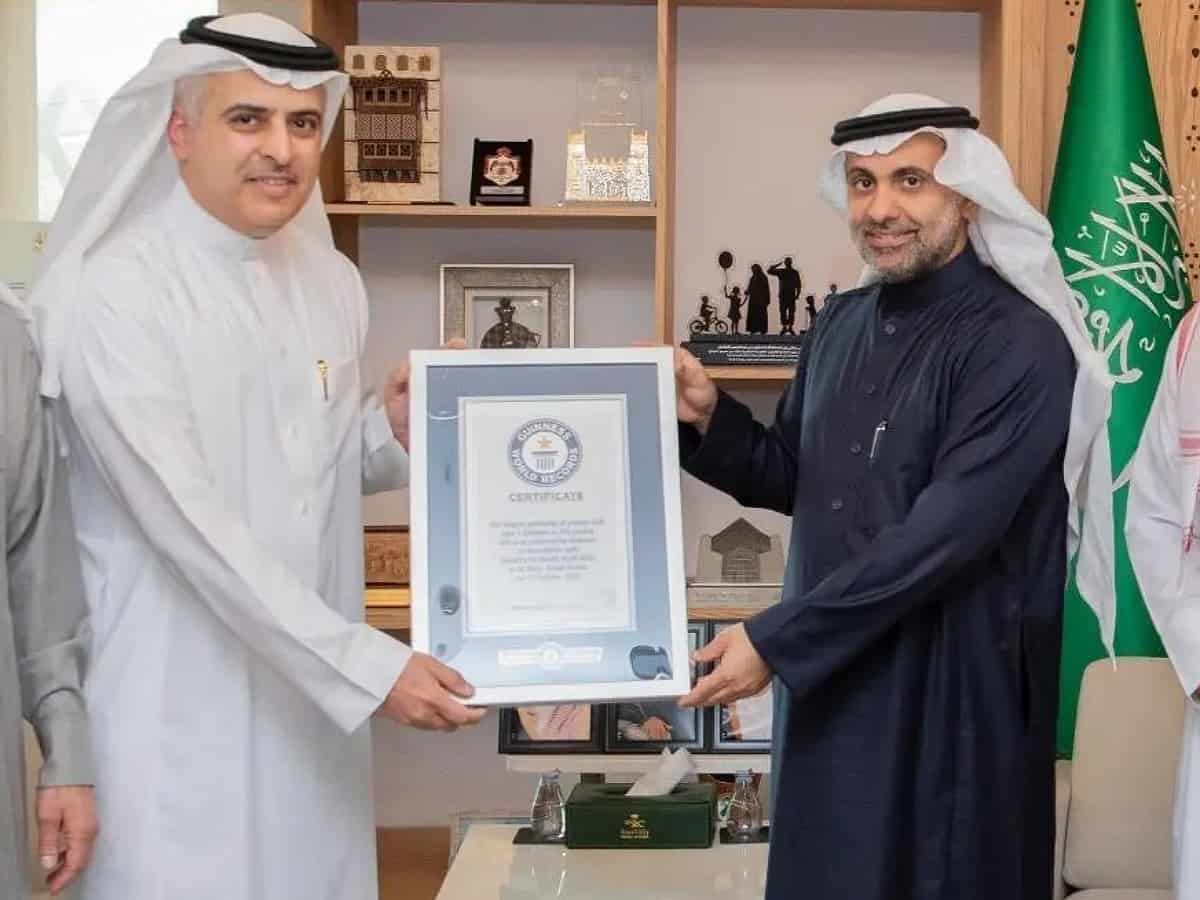 Saudi Arabia center sets Guinness World Record for diabetes awareness