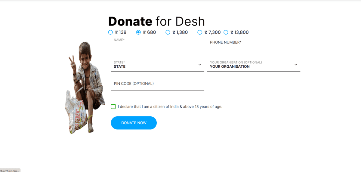 Hyderabad man held for running fake Congress donation website