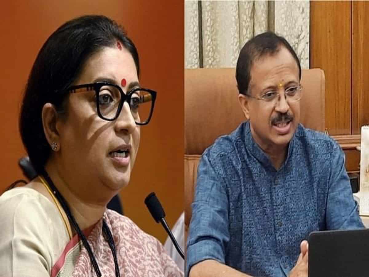 Smriti Irani, V Muraleedharan to visit Saudi Arabia today