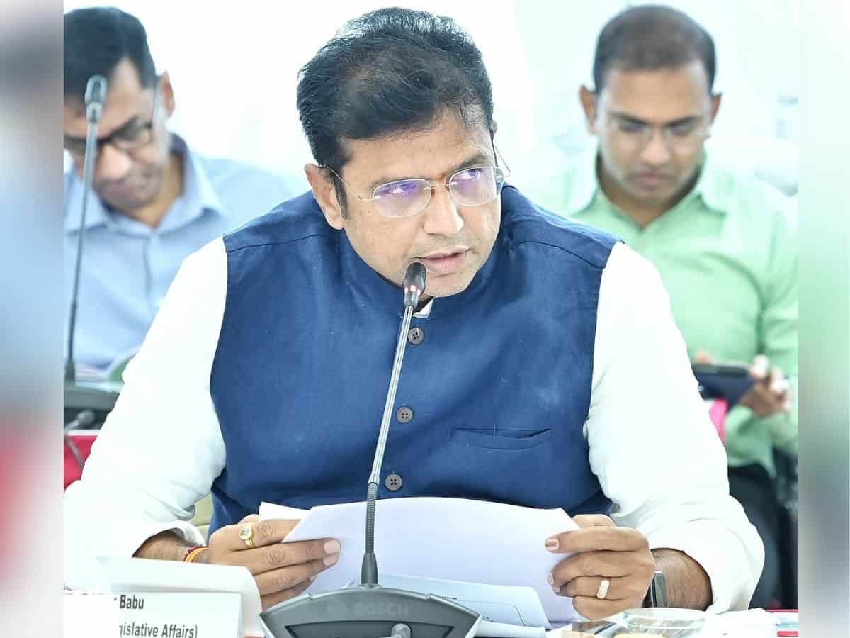Planning to host Global AI summit in Hyderabad Sridhar Babu
