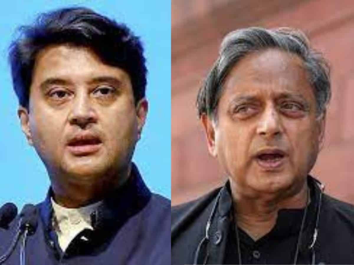 Tharoor, Scindia in war of words over flight delays, airport chaos