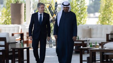 UAE President, US Secretary of State discuss situation in Gaza, bilateral ties