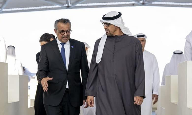 UAE President, WHO chief discuss health cooperation