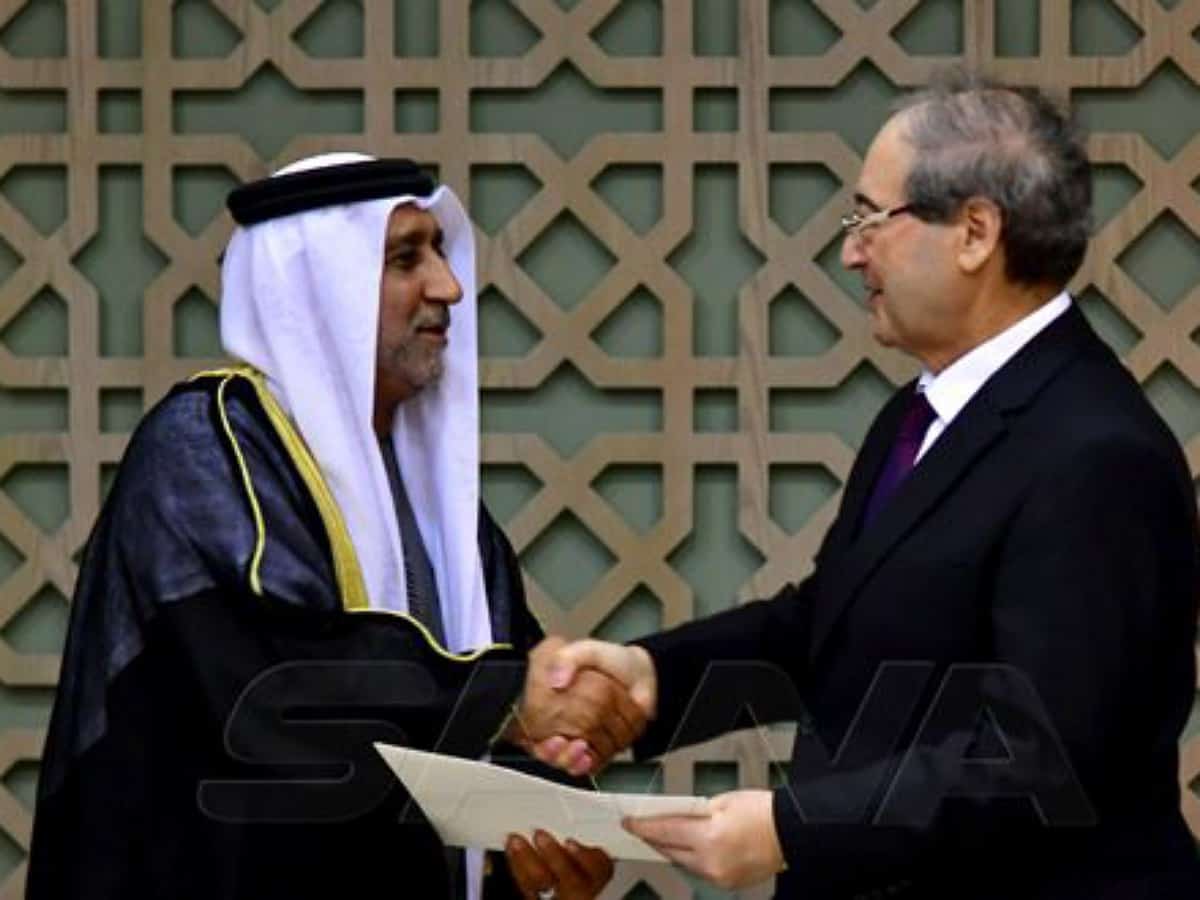 UAE appoints first envoy to Damascus after 13 years
