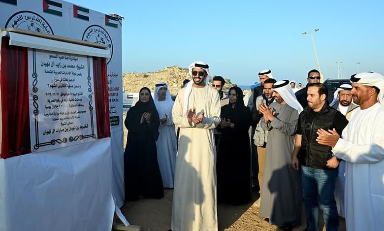 UAE opens six desalination plants in Rafah for Gaza residents