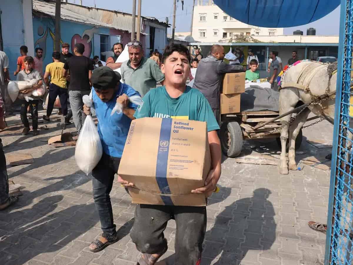 Food distribution in Rafah suspended due to security situation