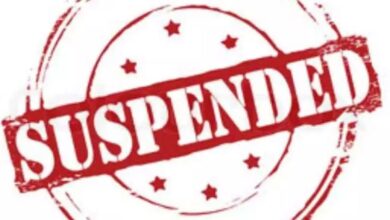 Officer suspended for neglecting Praja Palana applications
