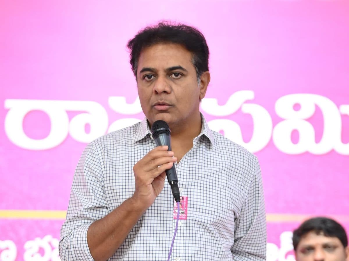 KTR accuses Revanth of fielding a dummy candidate from Congress in Malkajgiri to benefit PM Modi