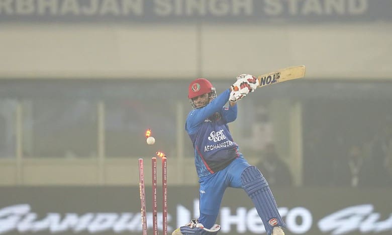 Afghanistan set a target of 159 runs for India at Mohali.