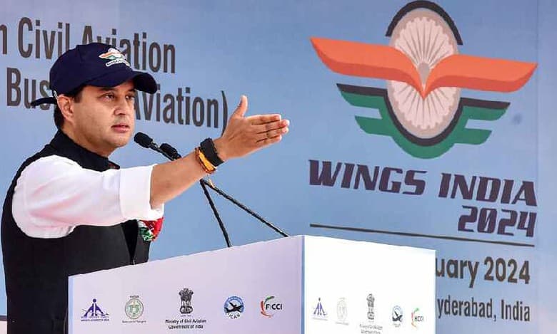 Civil aviation minister launches GMR school of Aviation in Hyderabad