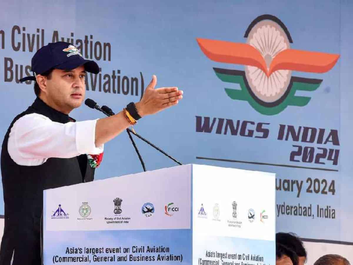 Civil aviation minister launches GMR school of Aviation in Hyderabad