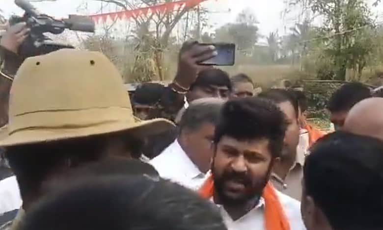 Karnataka: Angry villagers chase away BJP's Pratap Simha, call him anti-Dalit