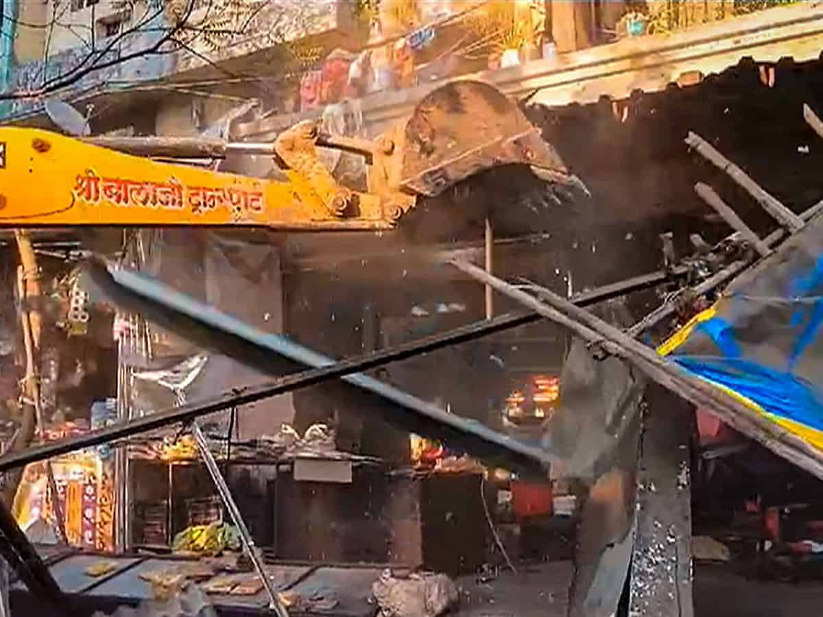 Maha: After Mira Road clash, bulldozers raze down 'illegal encroachments'