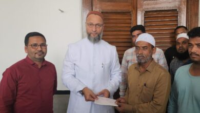 Sangareddy fire incident: AIMIM extends Rs 1.75 lakh to deceased's kin