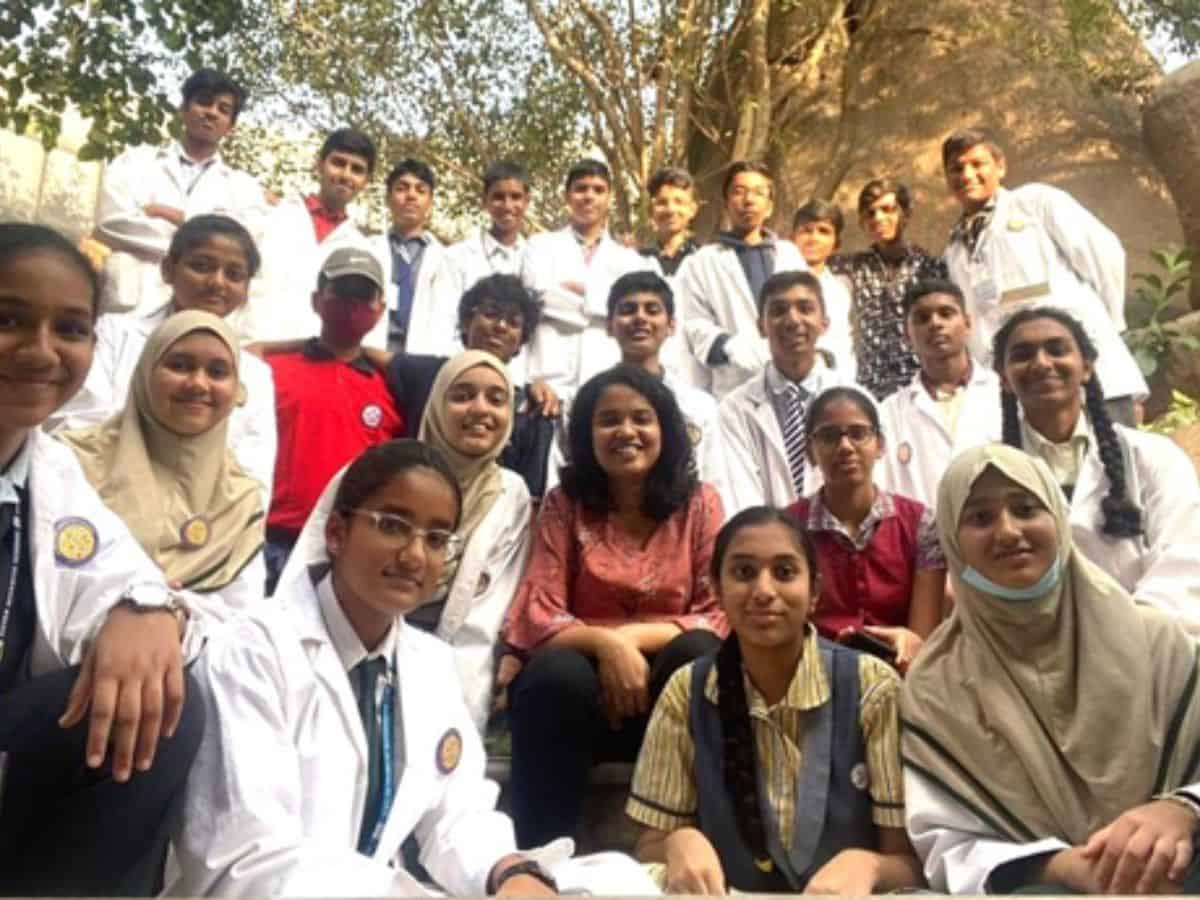 CSIR-CCMB young innovators program 2024: 5 MS Creative School students shine