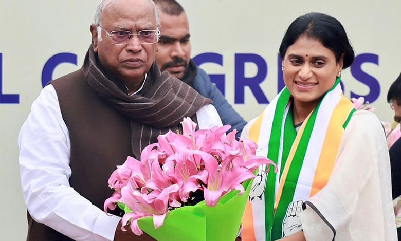 YS Sharmila appointed as Andhra Pradesh Congress president