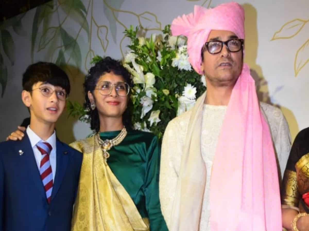 Video of Aamir Khan kissing ex-wife Kiran Rao at Ira's wedding goes viral
