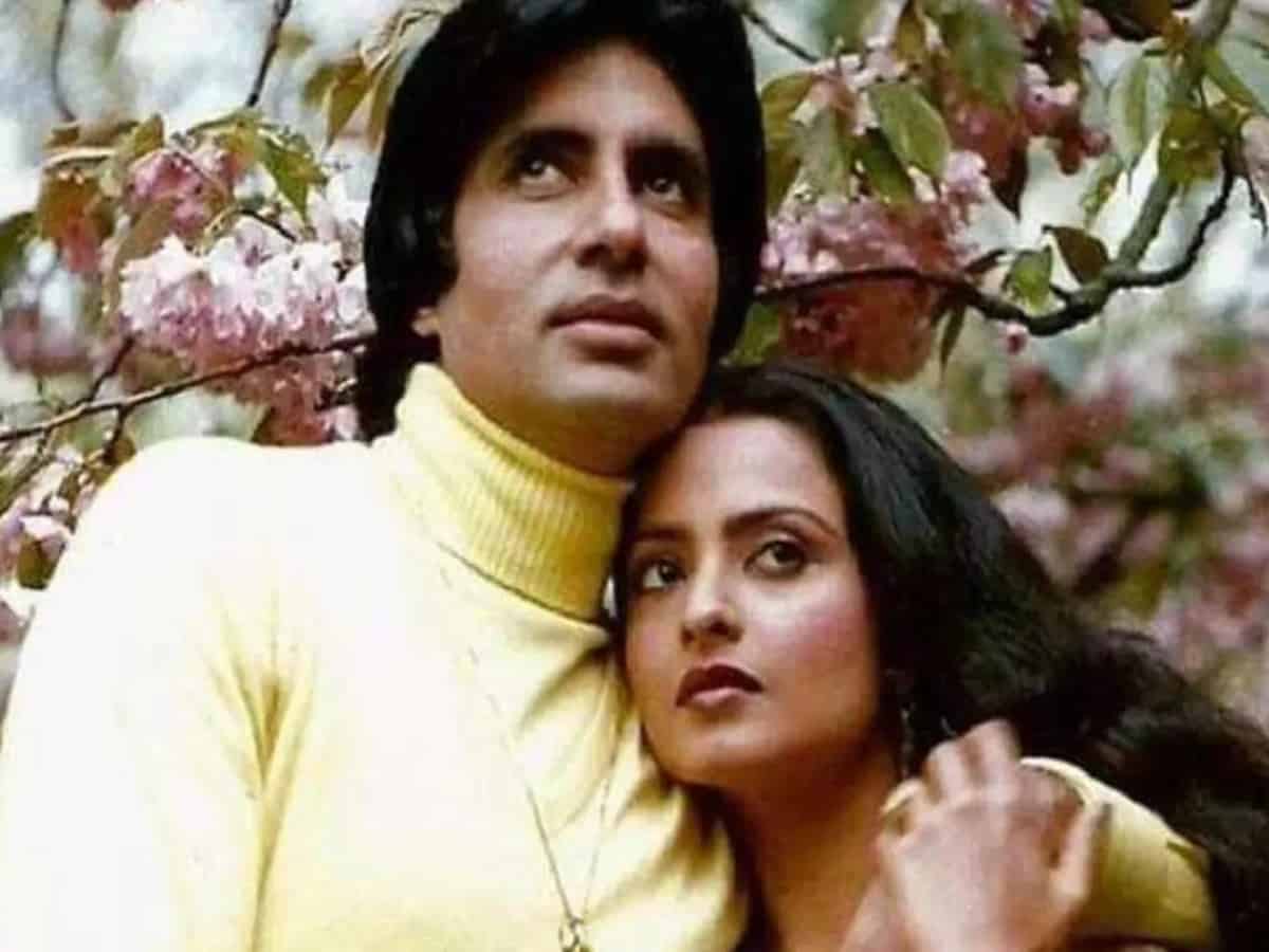 Amitabh Bachchan shares old picture with Rekha