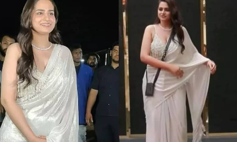 Ayesha Khan wears expensive saree for BB 17 finale worth Rs…