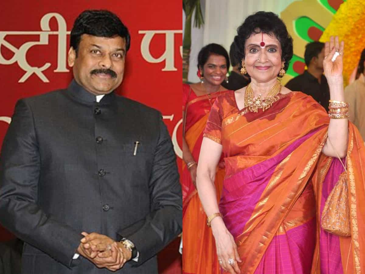 Chiranjeevi, Vyajayantimala Bali honoured with Padma Vibhushan