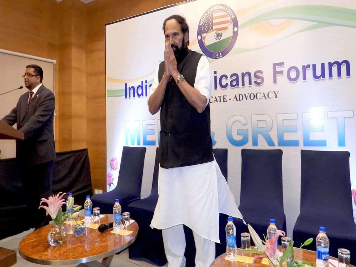 Indian Americans Forum's Meet & Greet program held in Hyderabad