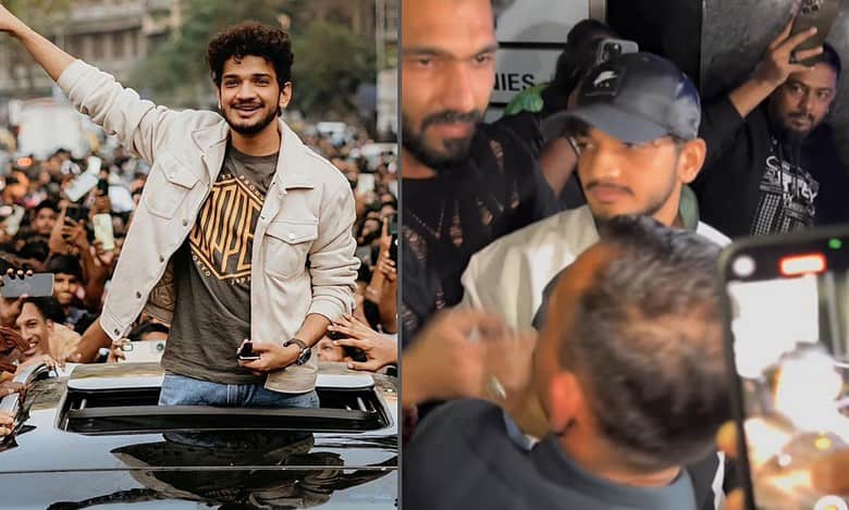 Munawar Faruqui mobbed, falls down in crowd, video goes viral