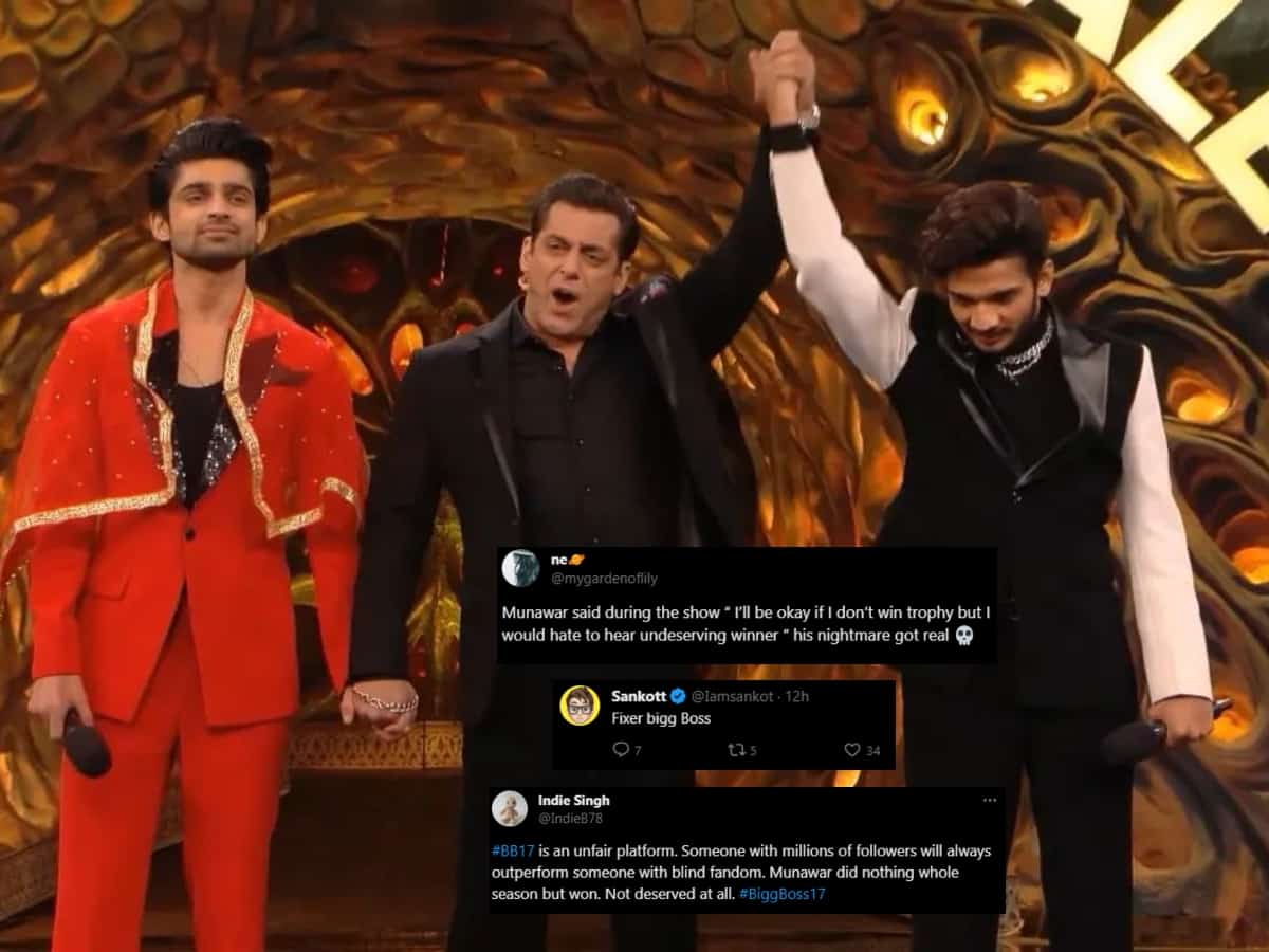 Colors, Bigg Boss 17 makers brutally trolled after Munawar's win