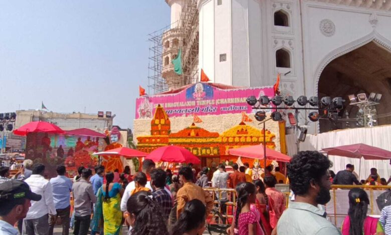 People watch Ram Mandir inauguration live in Hyderabad