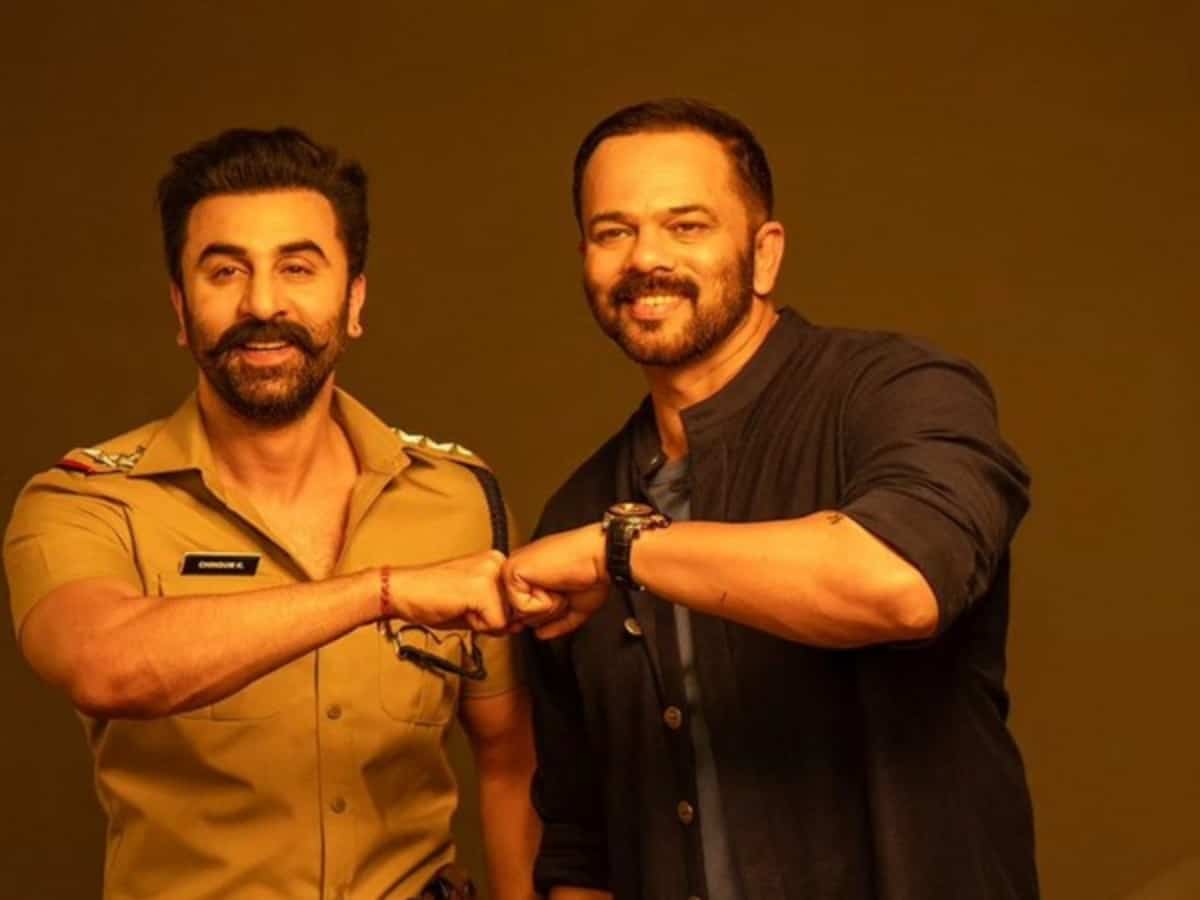 Ranbir dons cop look, hints at his collaboration with Rohit Shetty