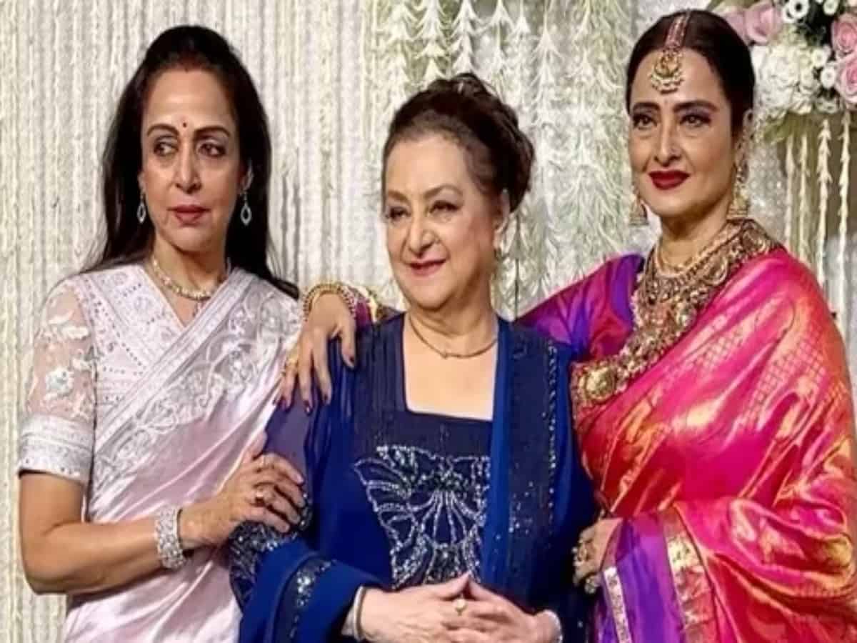 Watch: Hema Malini, Rekha, Saira Banu in one rare frame