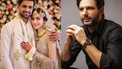 Watch: Shahid Afridi reacts to Shoaib Malik's 3rd marriage