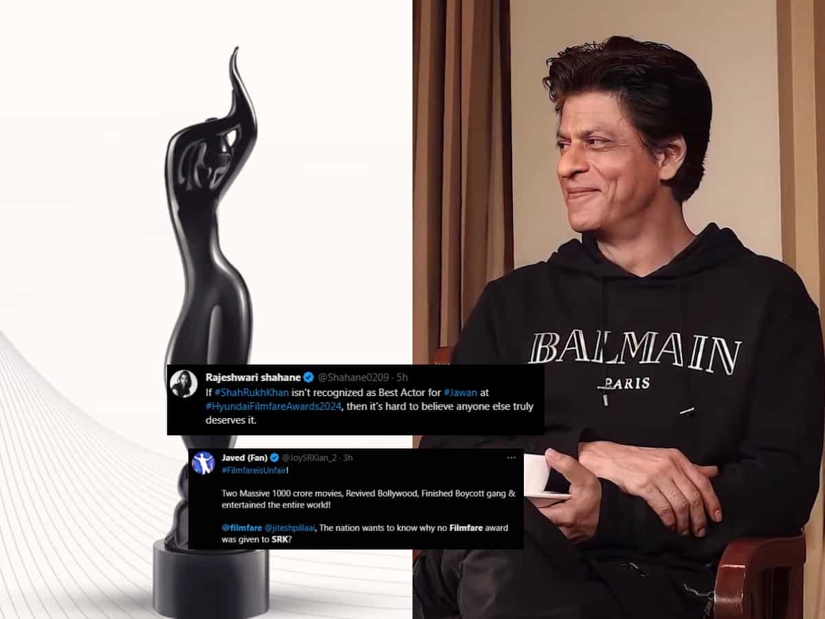 Filmfare Awards 2024: Shah Rukh Khan removed from winner's list