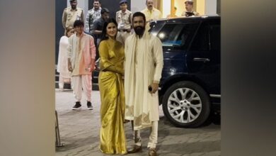 Vicky, Katrina head to Ayodhya for Ram Mandir Pran Prathistha ceremony