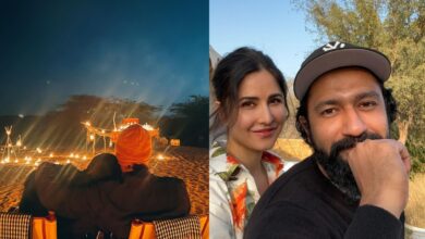 Vicky Kaushal, Katrina Kaif's New Year celebration photos